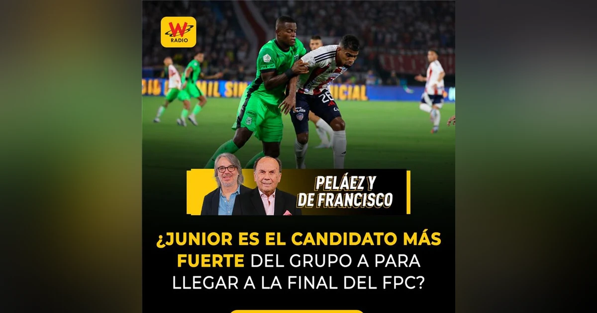 ¿Junior es el candidato más fuerte del Grupo A para llegar a la final del FPC?