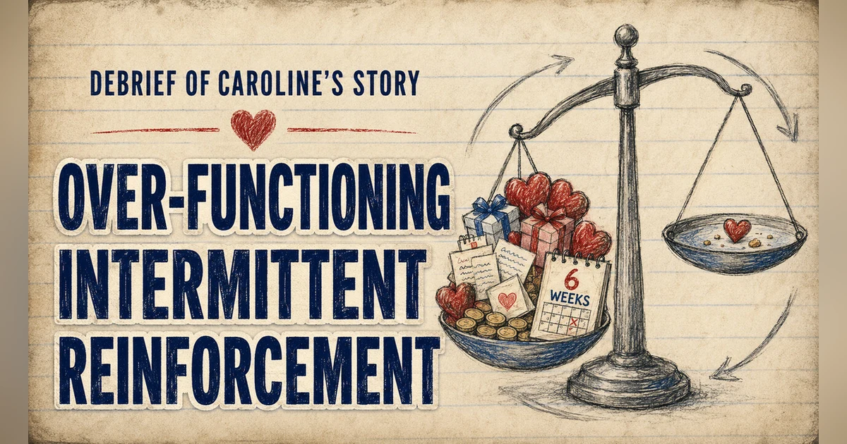 Debrief | Over-Functioning & Intermittent Reinforcement in Caroline’s Story | Domestic Violence