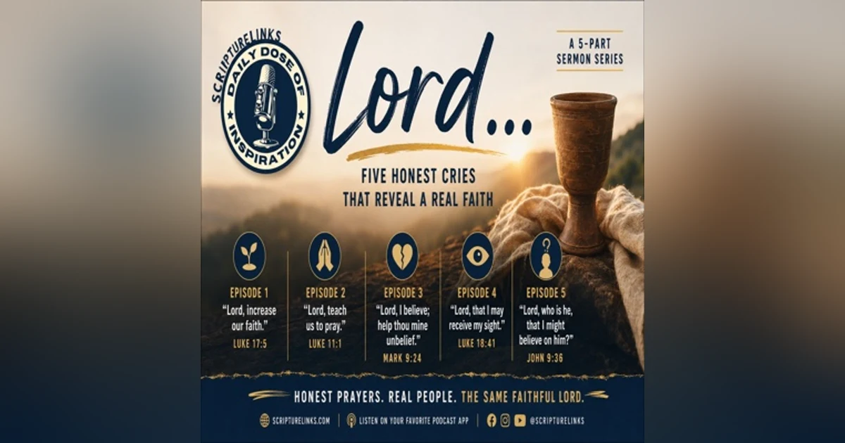 Lord Increase our Faith part 1 of the series