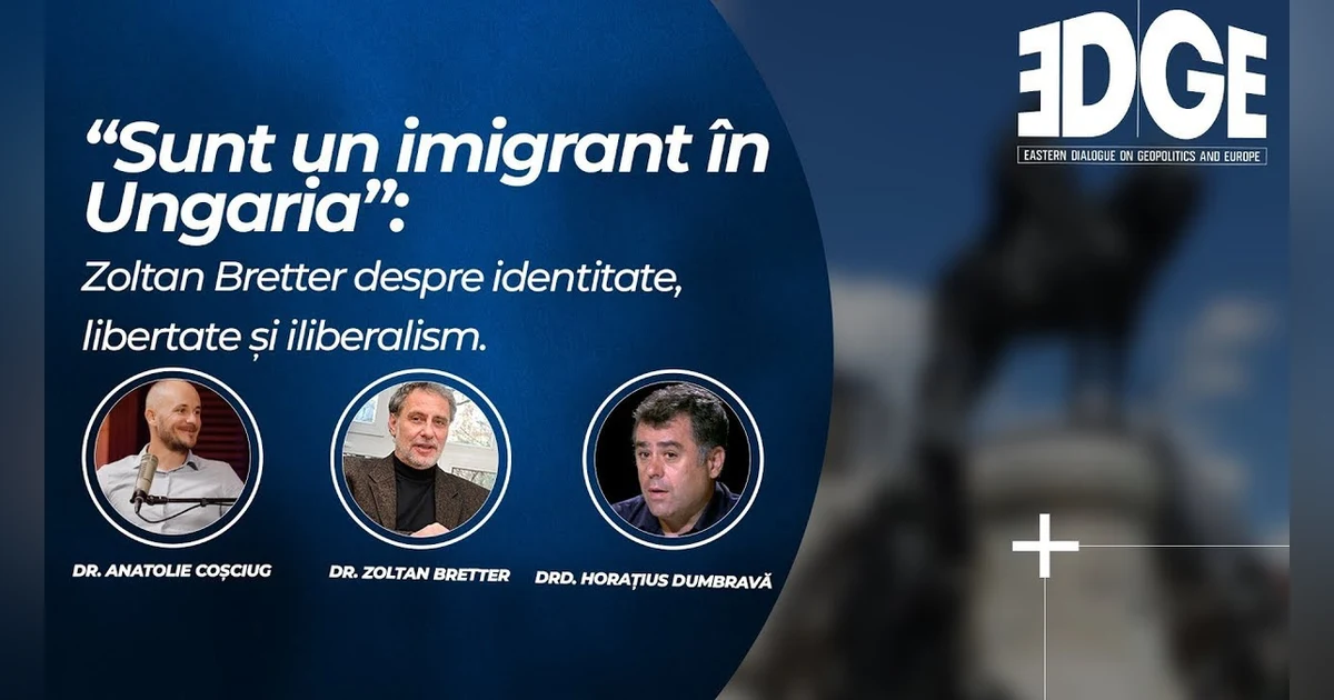 "Sunt un imigrant în Ungaria": Zoltan Bretter despre identitate, libertate și iliberalism