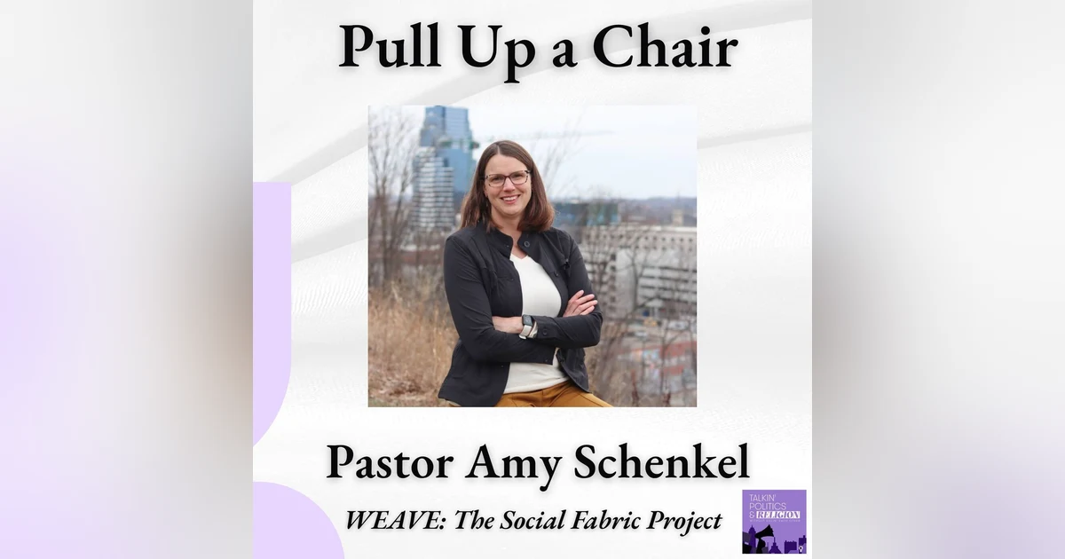 The Art of Neighboring: Pastor Amy Schenkel on Building Community, One Picnic Table at a Time (A WEAVE: The Social Fabric Project Story)