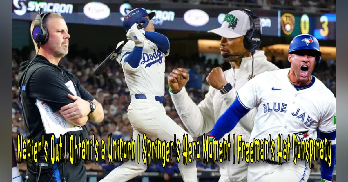 Billy Napier's Out | Ohtani's a Unicorn | Springer's Hero Moment | Marcus Freeman's Hat Conspiracy