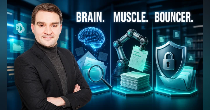 image for Mastering the Three Pillars of SharePoint Premium: Brain, Muscle, and Bouncer
