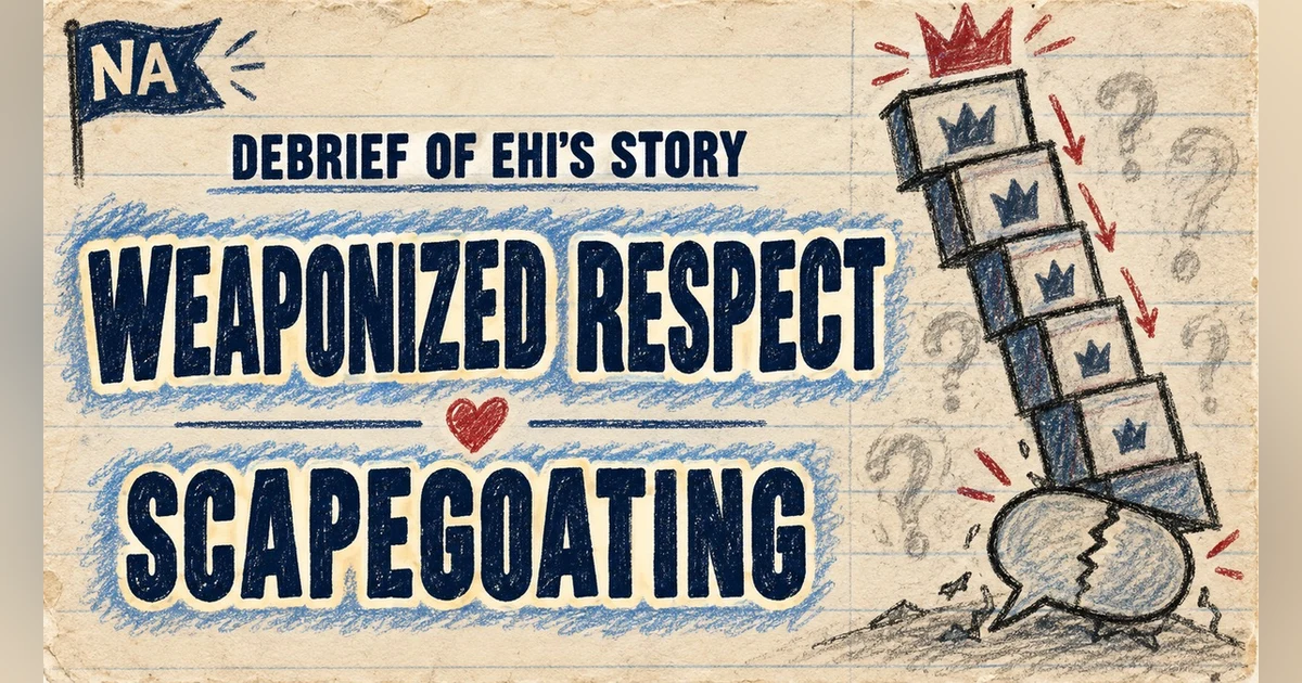 Debrief | Weaponized Respect and Scapegoating in Ehi’s Story