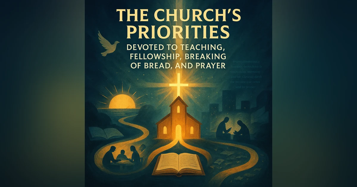 Devoted to the Priorities: Teaching, Fellowship, Worship, and Prayer