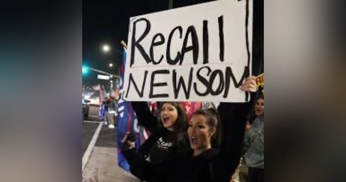 Newsom Recall: Danger Signals Flash Red.