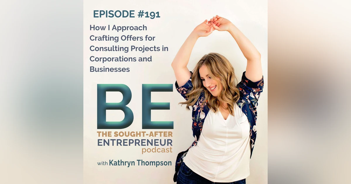 How I Approach Crafting Offers for Consulting Projects in Corporations and Businesses