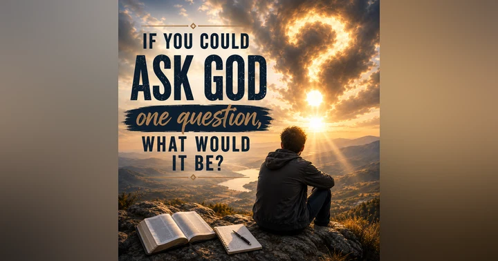 image for If You Could Ask God One Question: What Would It Be?
