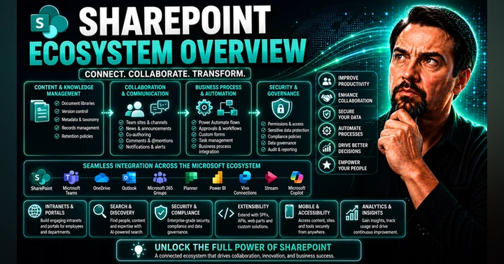 image for SharePoint Ecosystem Overview: How Microsoft 365 Powers Modern Collaboration