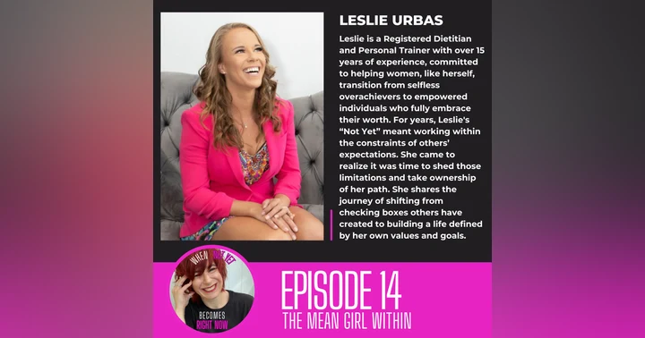 image for Embracing Your True Self: Leslie Urbas on Breaking Expectations and Finding Your Path