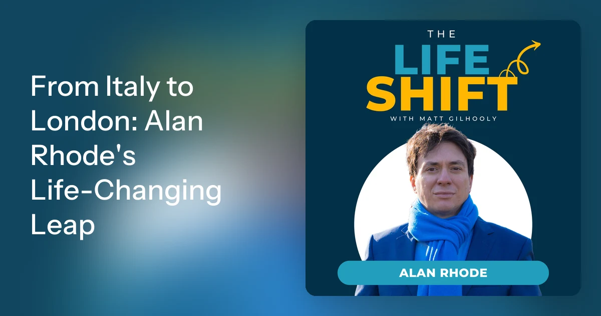 Alan Walsh Roper Rhodes From Italy to London: Alan Rhode's Life-Changing Leap