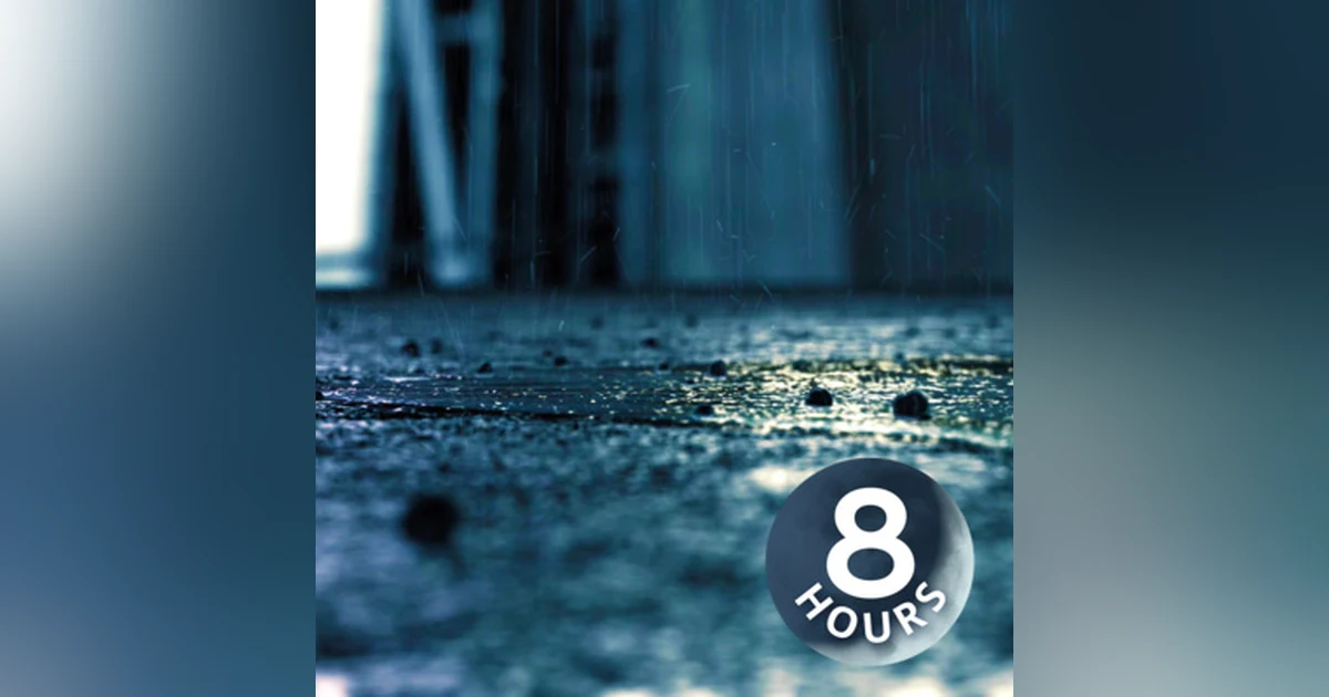 Sleep with Rain Sounds 8 Hours | Rainstorm White Noise for Sleeping, Relaxation