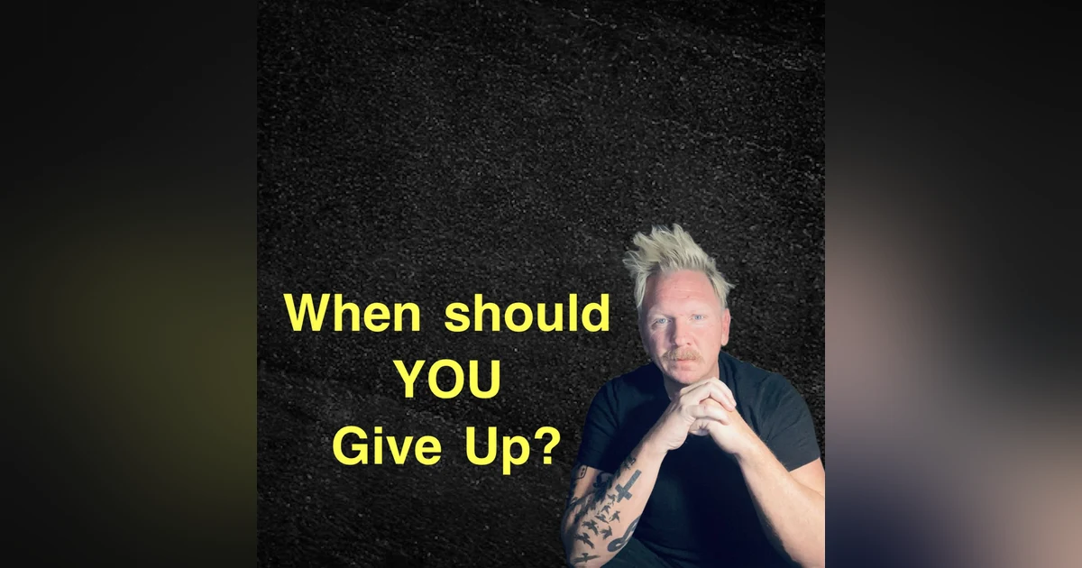 How Do You Know When to Quit Music?