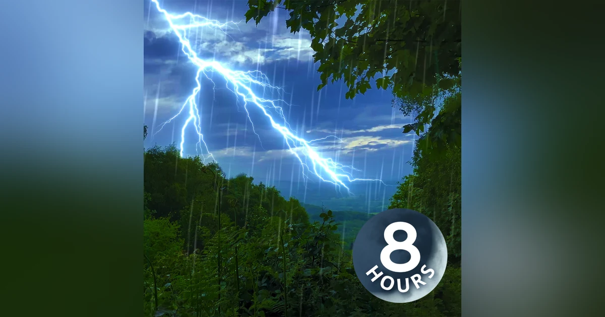 8 Hours Thunderstorm Sleep Sounds