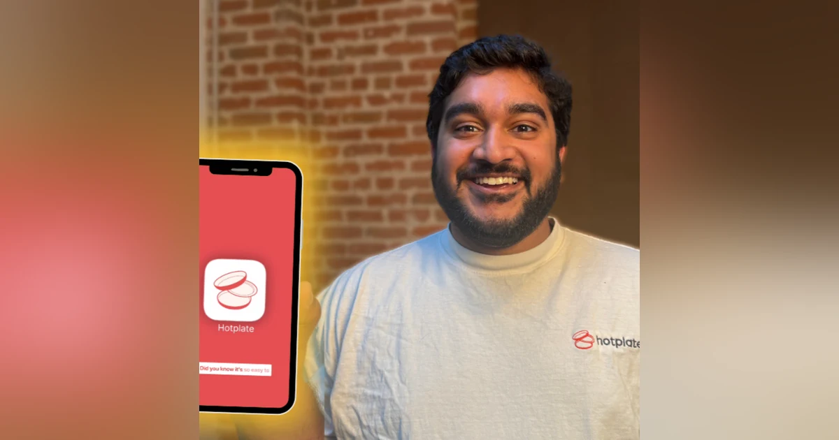 Is Pre-Selling Your Food The Move? w/ Rishi of Hotplate