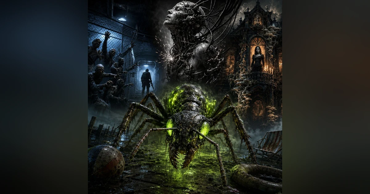 This Week in Horror History | Day of the Dead, Tetsuo & Mexican Gothic — Romero, Cyberpunk Horror & Giant Ants (June 29–July 5)