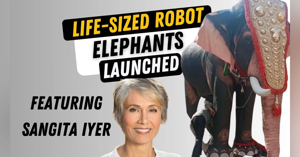 UnchainedTV: Robot Elephants Are Replacing Real Ones! And, That's Great!