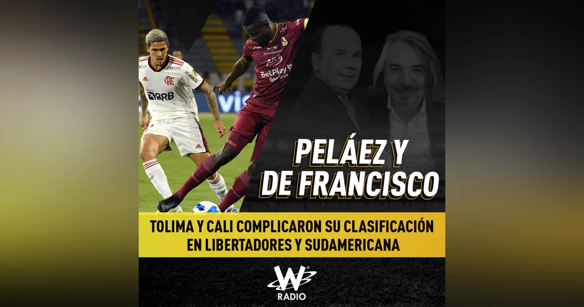 Tolima y Cali complicaron su clasificación en Libertadores y Sudamericana