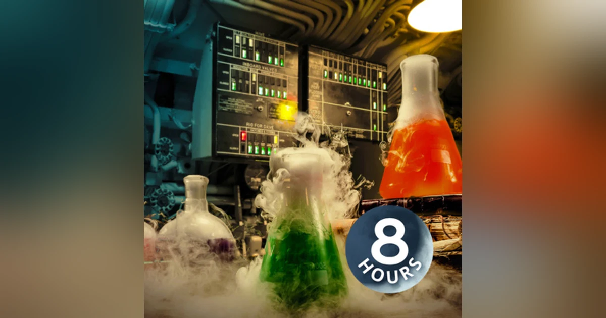 Halloween White Noise 8 Hours | Mad Scientist Laboratory Sounds