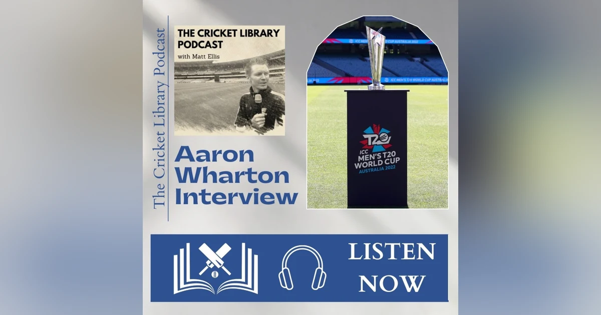 ICC Men’s T20 World Cup Countdown - Aaron Wharton Interview
