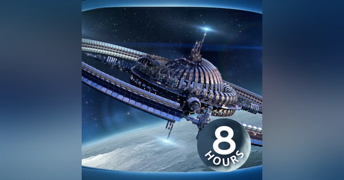 Space Station White Noise 8 Hours | Helps with Studying or Sleeping