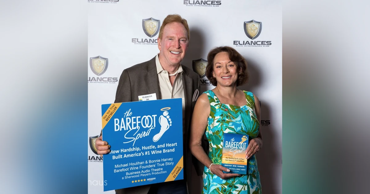 Michael Houlihan, Founder of Barefoot Wine sold to E&J Gallo, Creator Business Audio Theater