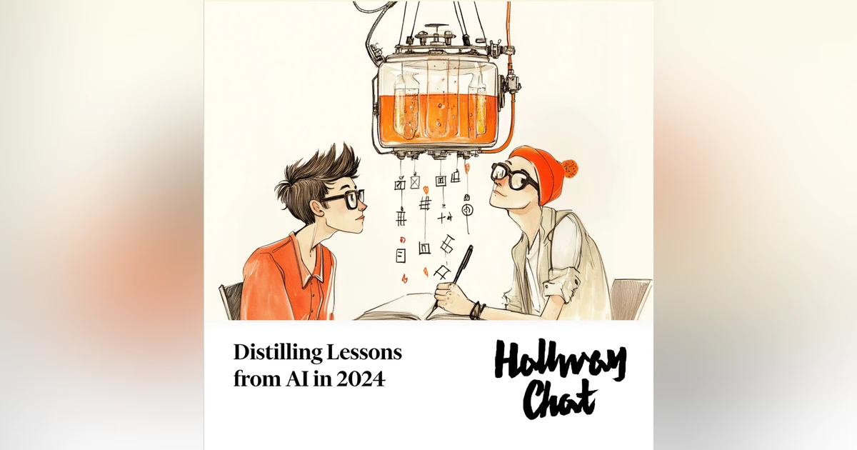Distilling Lessons from AI in 2024