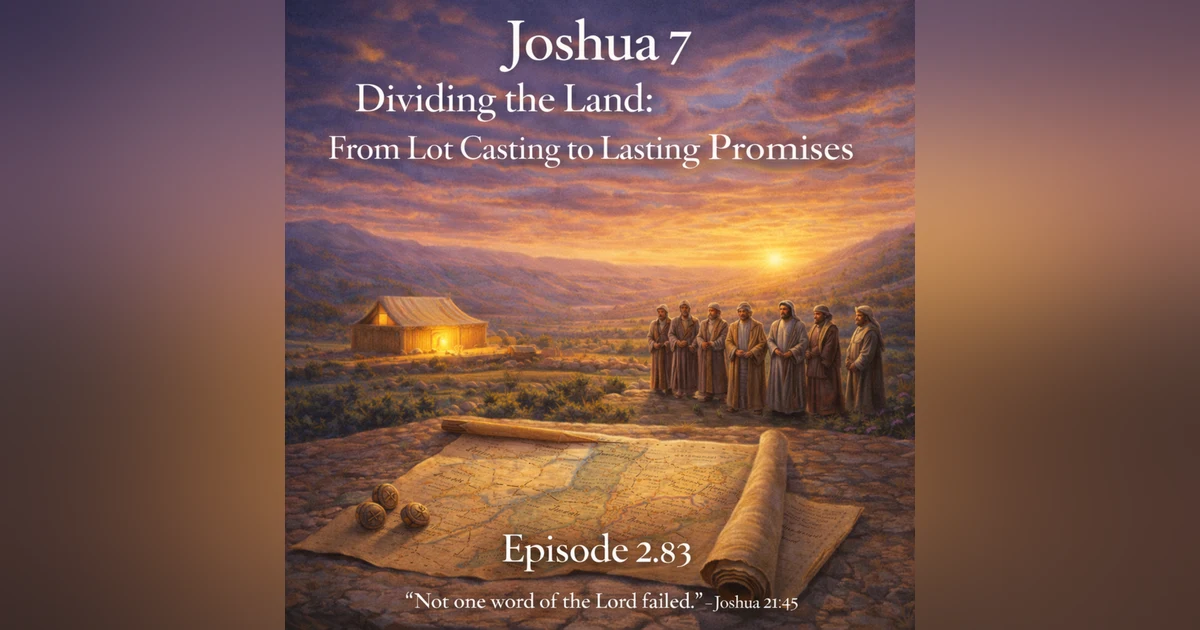 Joshua 7 | Dividing the Land: From Lot Casting to Lasting Promises