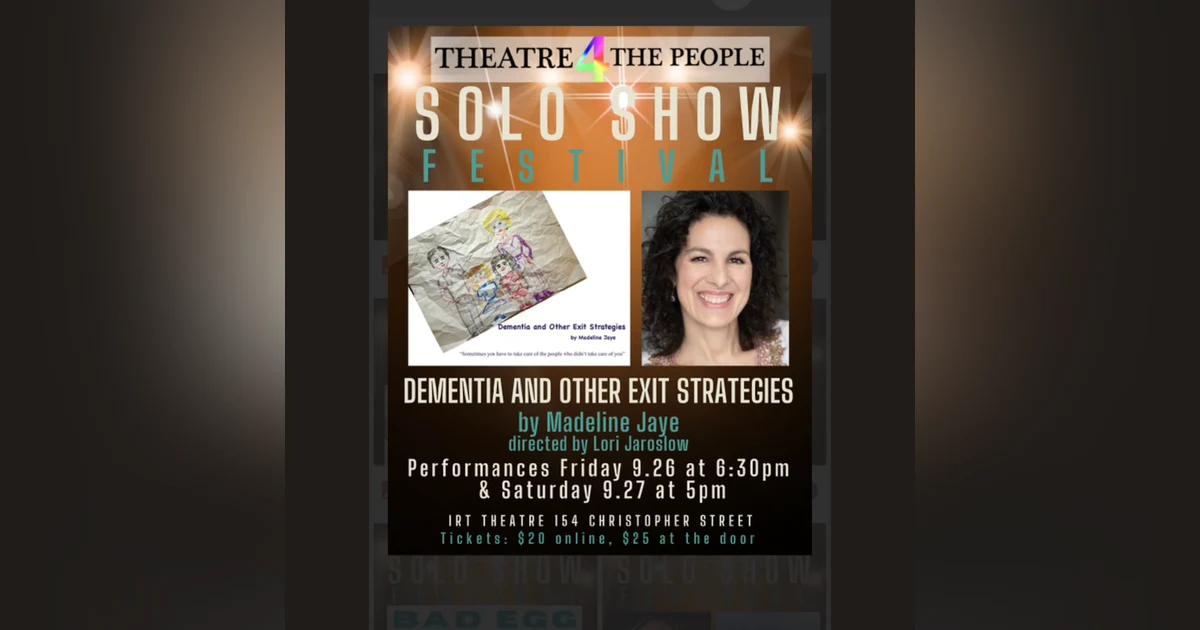 Dementia, Caregiving & Exit Strategies: A Conversation with Madeline Jaye