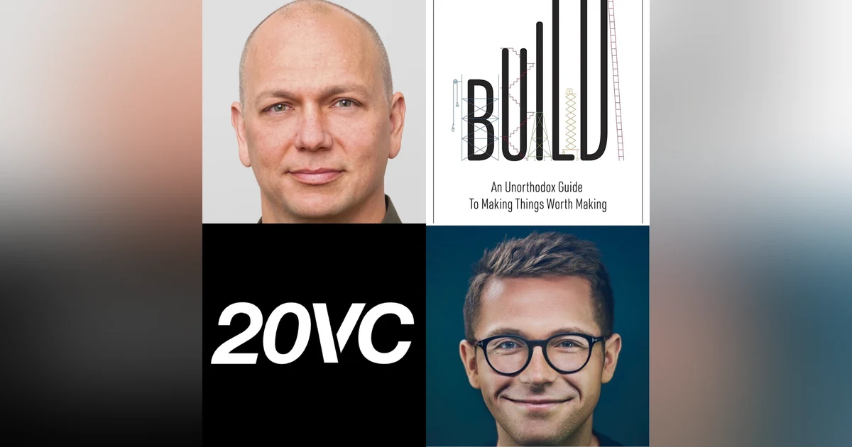 20VC: Tony Fadell on The 3 Hats of Being a CEO, How the Best Leaders Inspire, How to Create Your Own Role within a Company, The Art of Parenting and Teaching Children Resiliency & New York Times' 36 Questions on Love!