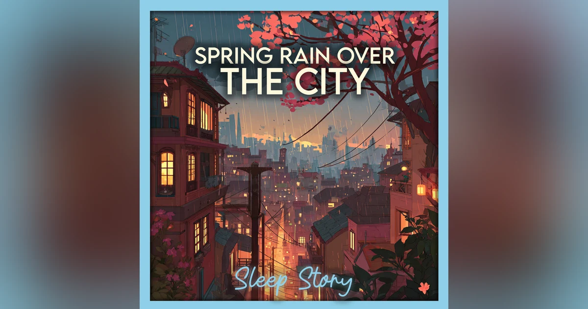 Sleep Stories for Adults | Cozy Spring Thunderstorm Rain Bedtime Story for Grown Ups to Fall Asleep Fast | Deep Sleep & Soothing Narration