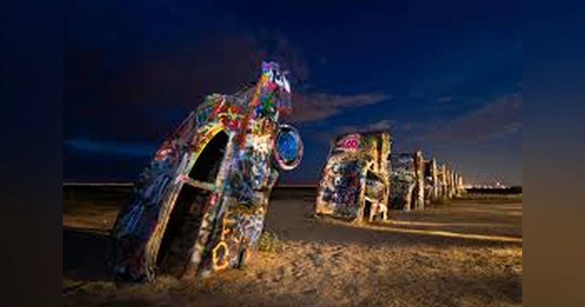 THE CADILLAC RANCH