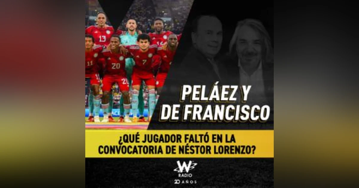 ¿Qué jugador faltó en la convocatoria de Néstor Lorenzo?