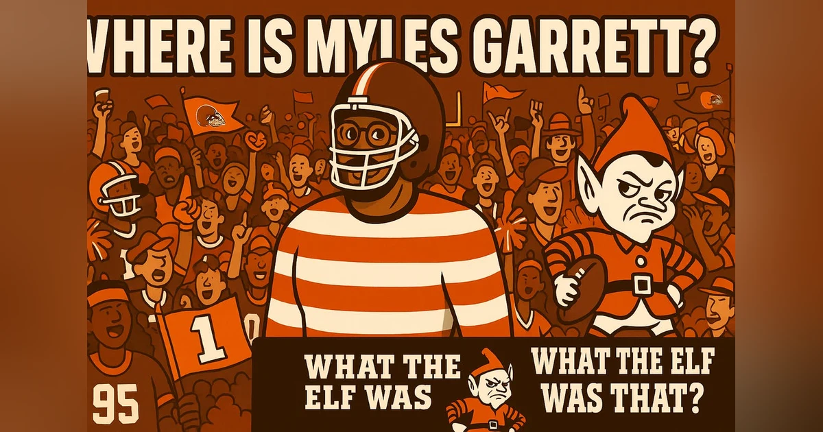What the Elf was that?! WHERE IN THE WORLD IS MYLES GARRETT EDITION