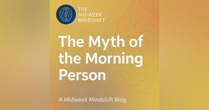image for The Myth of the Morning Person — and What to Do Instead