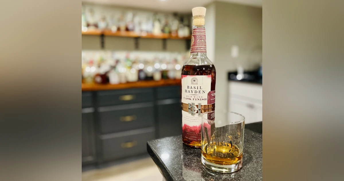 Basil Hayden Red Wine Finish!