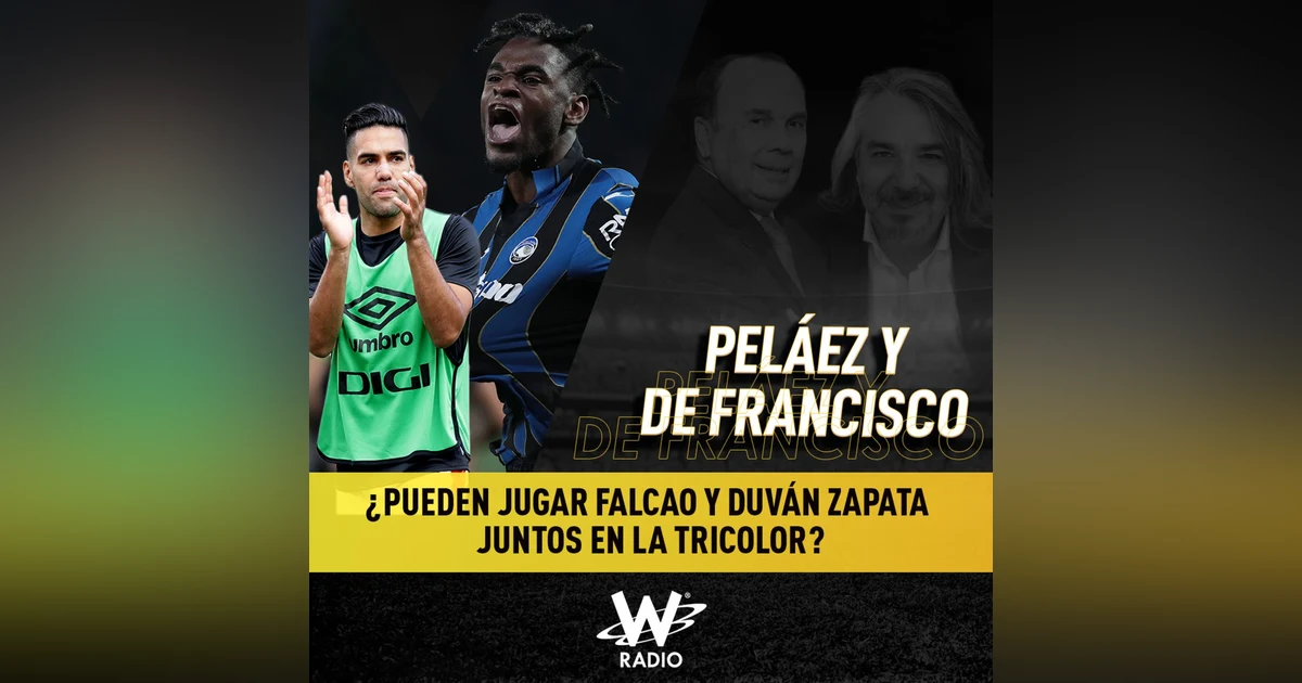 ¿Dupla de delanteros para Colombia?