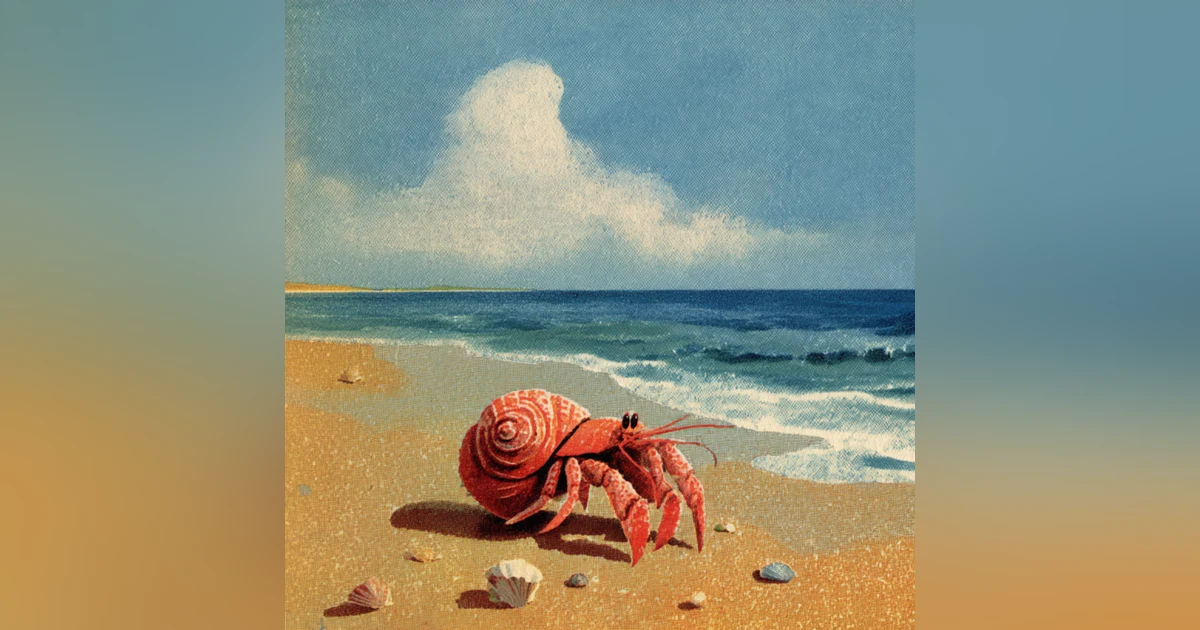 Hermit crab and the Island of Shells | 寄居蟹和貝殼島 | Bilingual Story (English + Chinese) 英中雙語