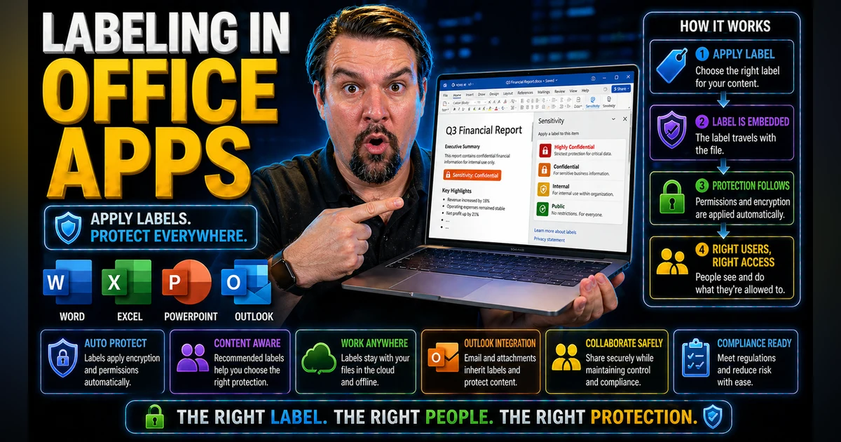 Sensitivity Labels in Office Apps: Microsoft 365 Guide