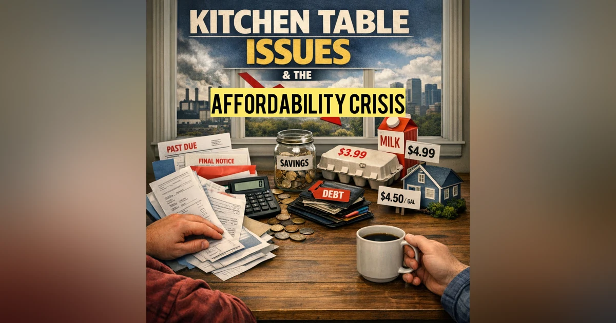 Kitchen Table Issues and The Affordability Crisis