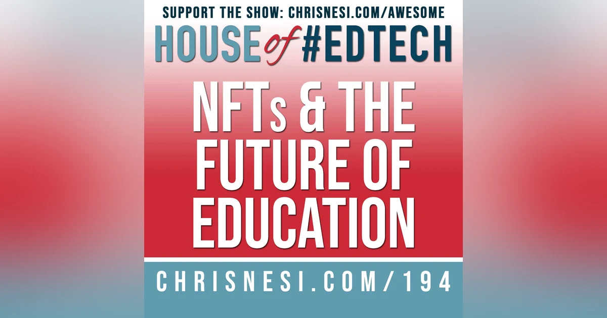 NFTs and the Future of Education - HoET194