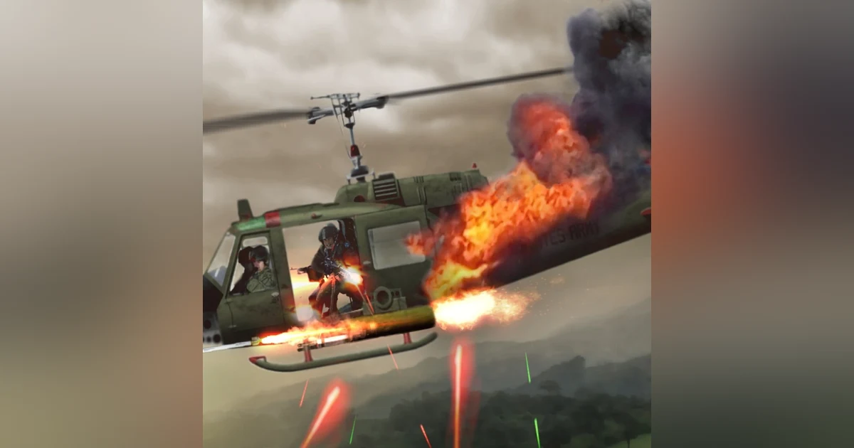 Stingers - Vietnam War Helicopter Gunships, by Fred Allen