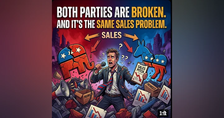 image for Both Parties Are Broken. And It's the Same Sales Problem.