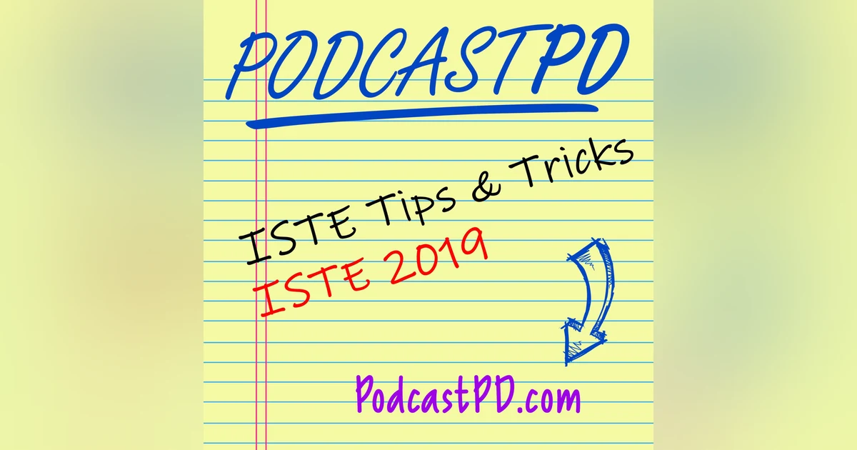 ISTE Tips and Tricks with ISTE Our Ticket Winner!