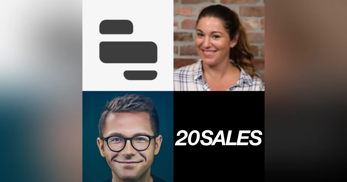 20 Sales: How To Interview Sales People; The Red Flags and What to Look For, How Sales Leaders Should Change Goals and Quotas in Harder Markets and What Reps Can Do To Ensure They Hit Their Numbers in These Markets with Eleanor Dorfman, Sal