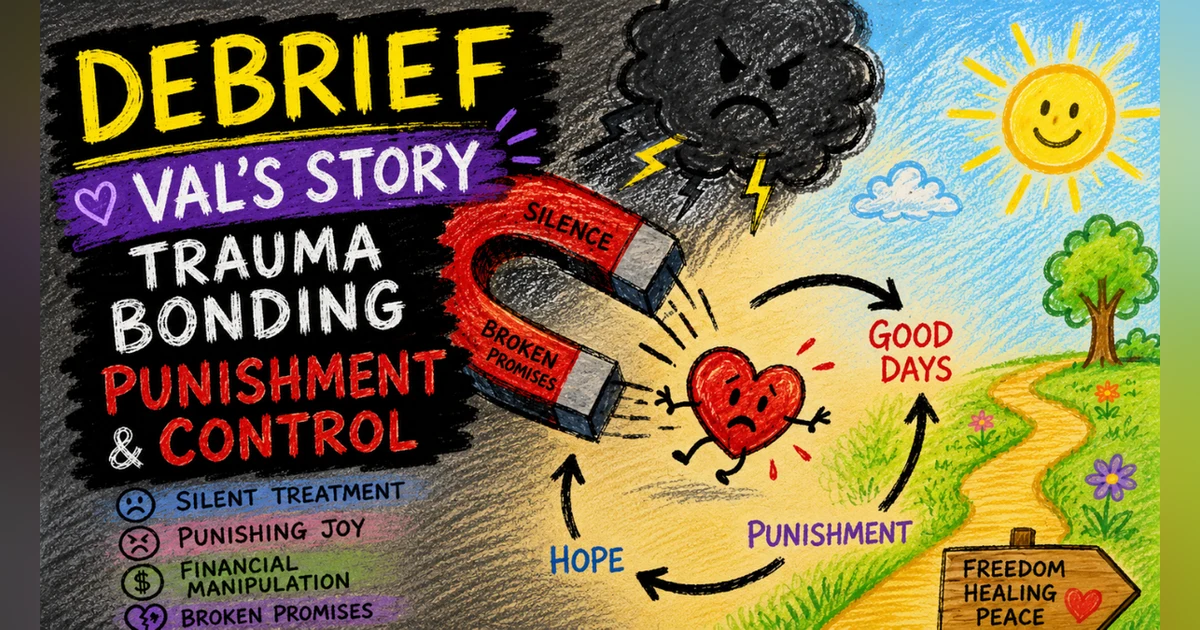 Debrief | Trauma Bonding, Punishment, & Control in Val’s Story