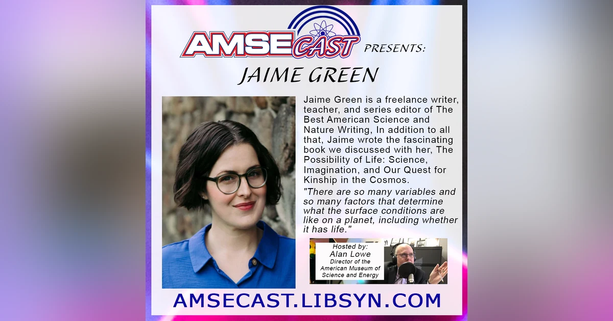 AMSEcast with guest Jaime Green