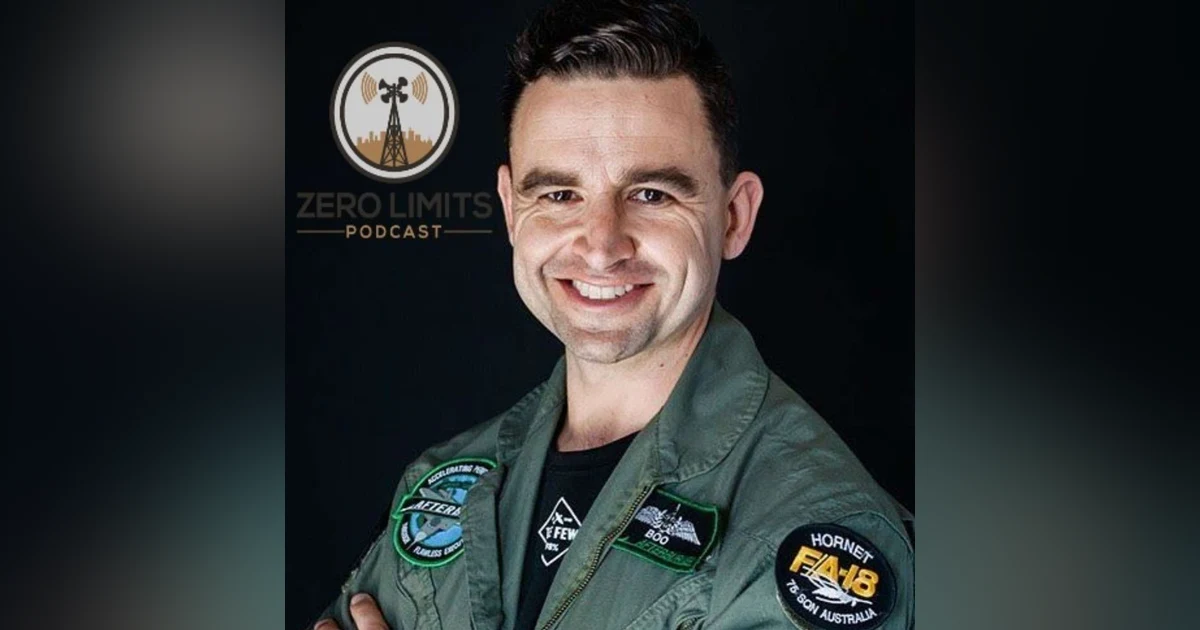 Ep. 29 Christian "Boo" Boucousis former RAAF Fighter Pilot and Professional Speaker