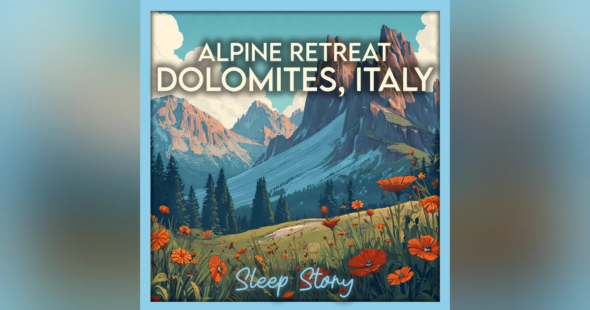 Wild Blooms in the Dolomites | A Calming Bedtime Story for Deep Sleep