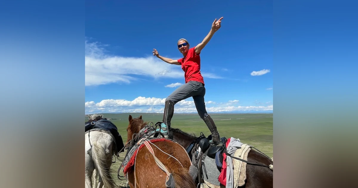 Rocket scientist on horseback